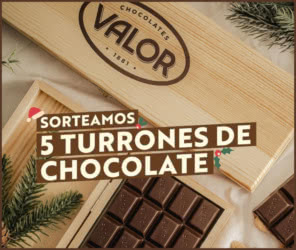 Sorteo Chocolates Valor 5 Turrones