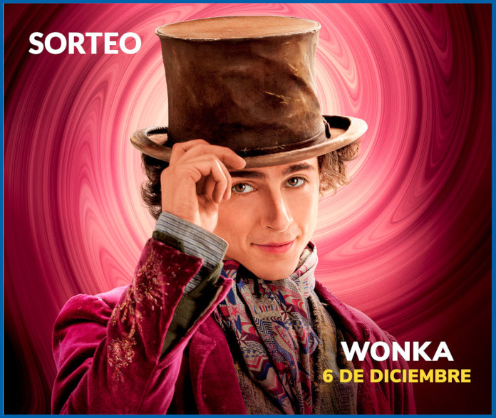Sorteo Cinesa Wonka Viaje Amberes