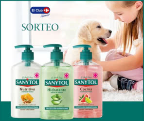 Sorteo Club Carrefour Sanytol 6 Premios