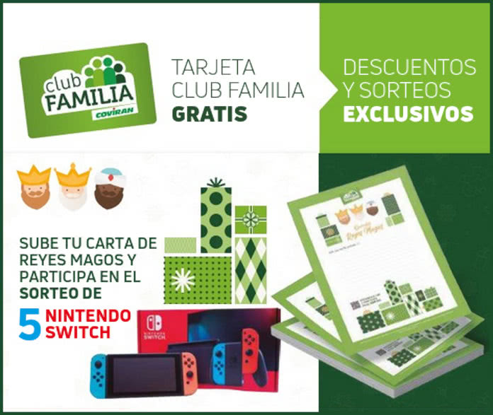Sorteo Coviran Carta Reyes Magos