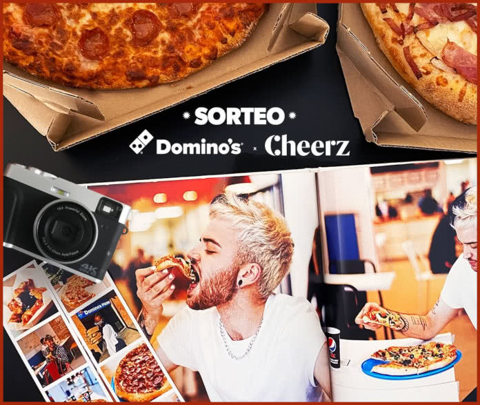 Sorteo Dominos Cheerz