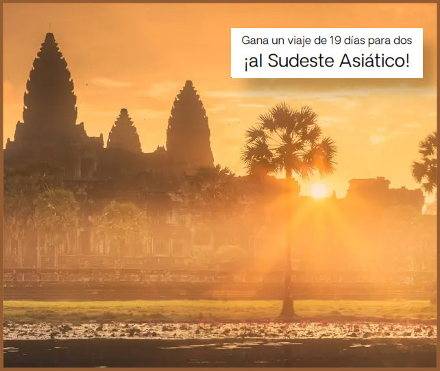 Sorteo Exoticca Viaje Sudeste Asiático 19 Días