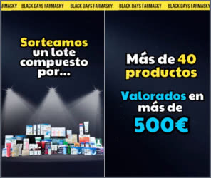 Sorteo Farmasky Lote 500 Euros