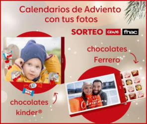 Sorteo Fnac Cewe Calendarios Adviento Fotos
