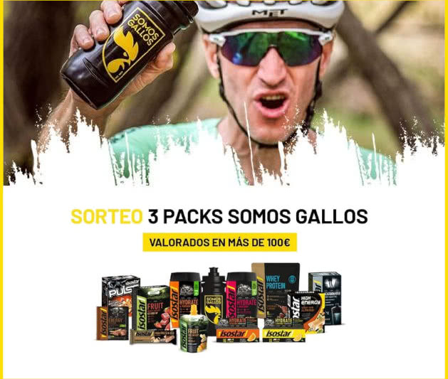 Sorteo Isostar 3 Packs Somos Gallos