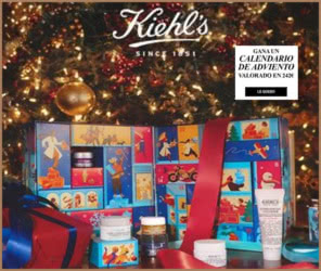 Sorteo Kiehls 2000 Muestras Calendario Adviento