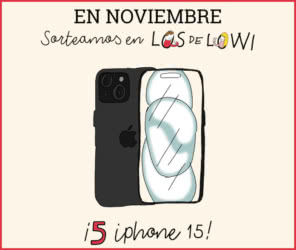 Sorteo Lowi 5 Iphone 15