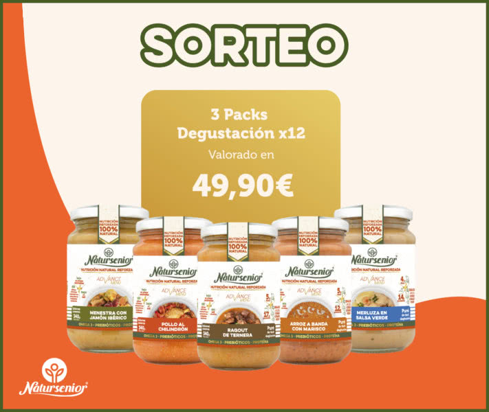 Sorteo Natursenior 3 Packs