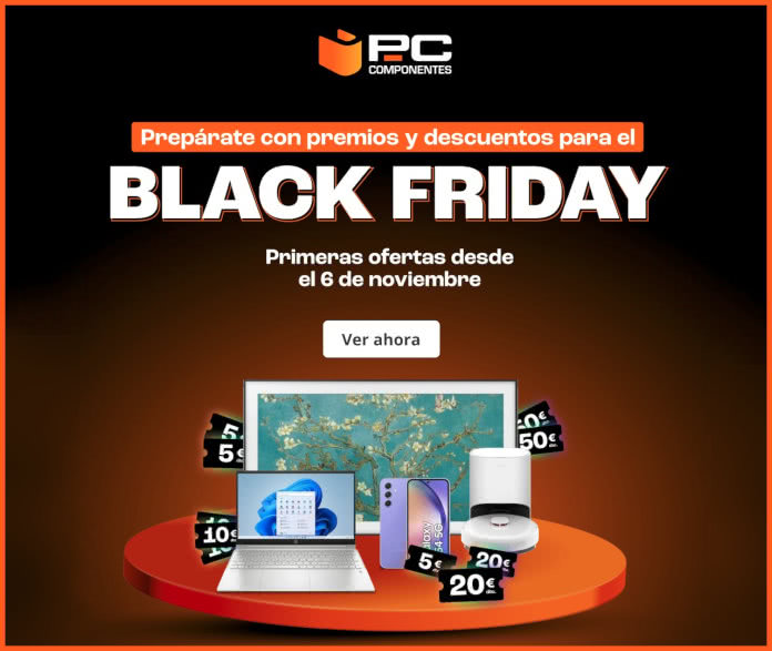 Sorteo PCComponentes Black Friday