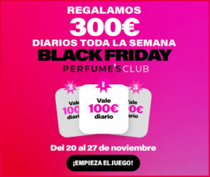 Sorteo Perfumes Club 300 euros Diarios