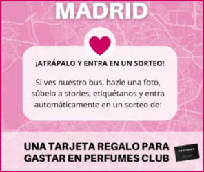 Sorteo Perfumes Club Autobús Regalos