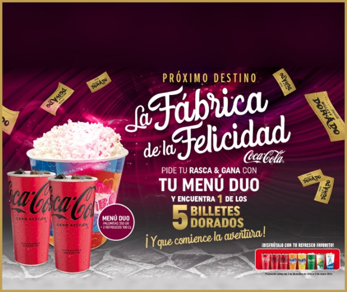 Sorteo Por Compra Coca Cola Entradas La Fabrica De La Felicidad