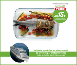 Sorteo Por Compra Pyrex 30 Cruceros Lotes