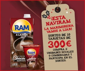 Sorteo Por Compra Ram 10 Tarjetas 300 E