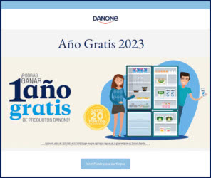 Sorteo Por Puntos Danone Lote 12 Meses