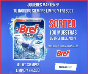 Sorteo Tucasaclub 100 Bref Blue Active