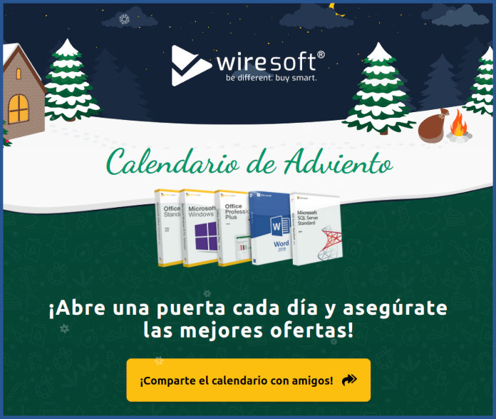 Sorteo Wiresoft Premios Calendario Adviento