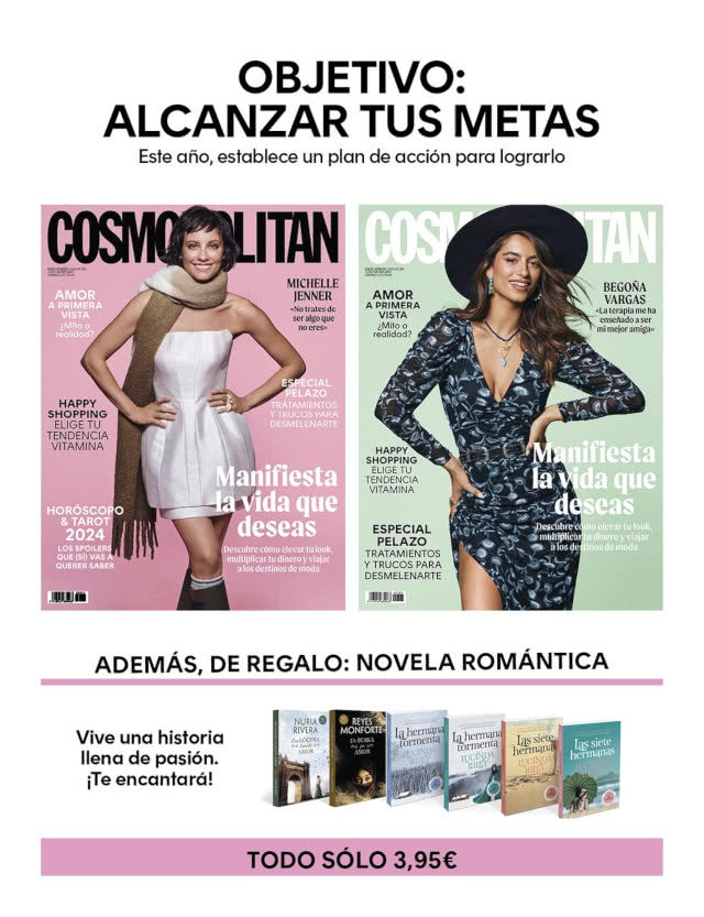 Avance Regalos Revistas Enero 2024 Cosmopolitan
