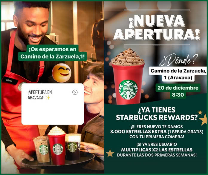 Gratis Starbucks 100 Primeros Aravaca