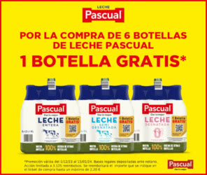 Reembolso Leche Pascual 1 Brik