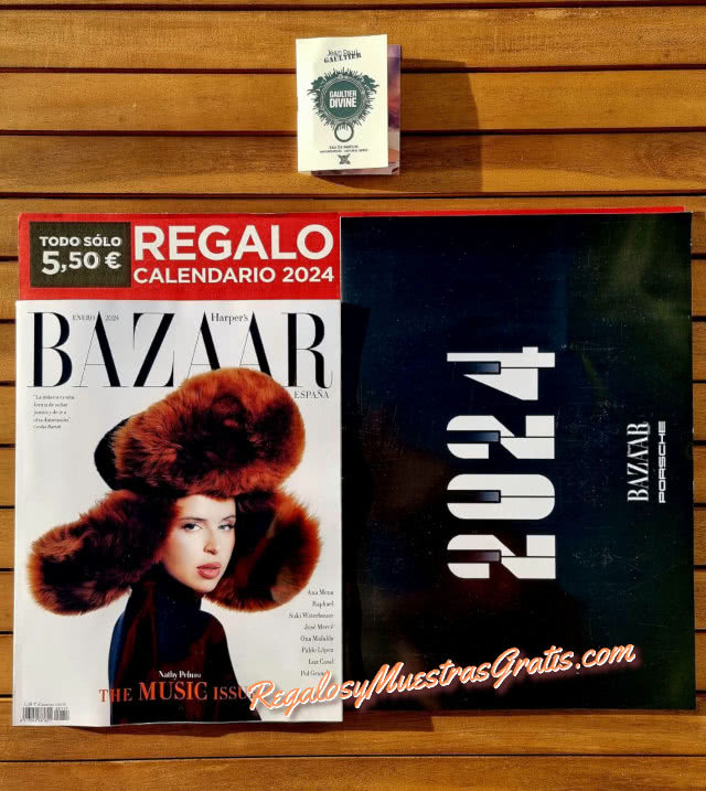 Regalos Revistas Enero 2024 Harpers Bazaar