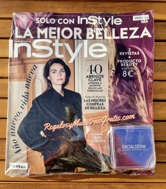 Regalos Revistas Enero 2024 Instyle Facialderm 01