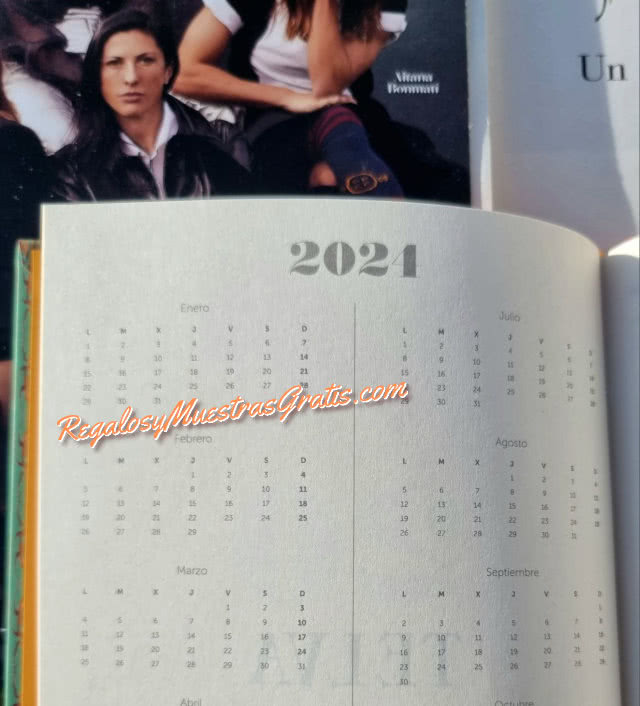 Regalos Revistas Enero 2024 Telva Agenda Meses