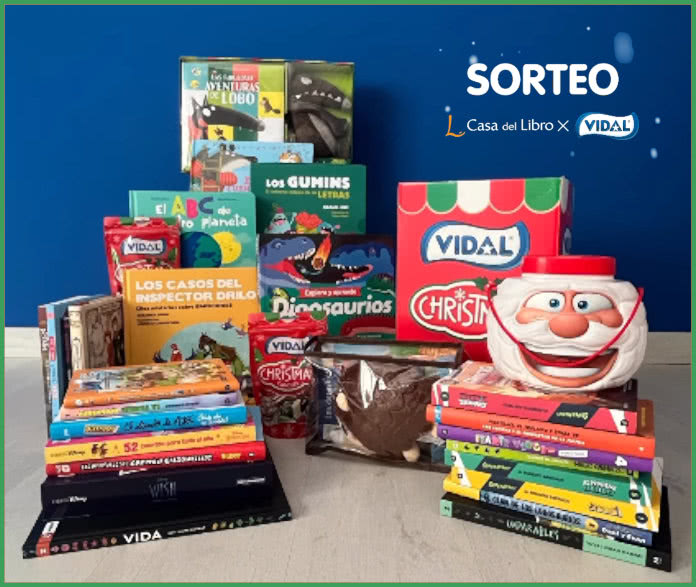 Sorteo Casadellibro Vidal 200e Libros Lote