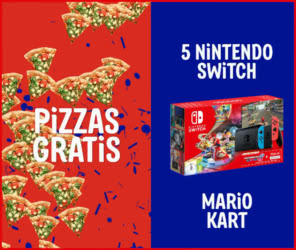 Sorteo Dr Oetker Pizzas 5 Nintendo Switch