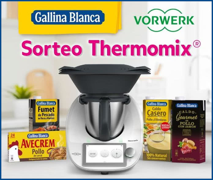 Sorteo Gallina Blanca Thermomix Vorwerk