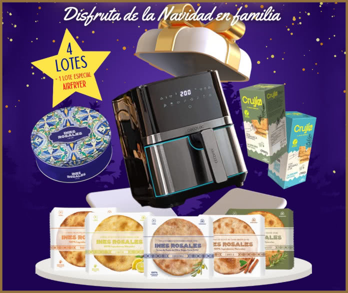 Sorteo Ines Rosales 4 Lotes Airfryer