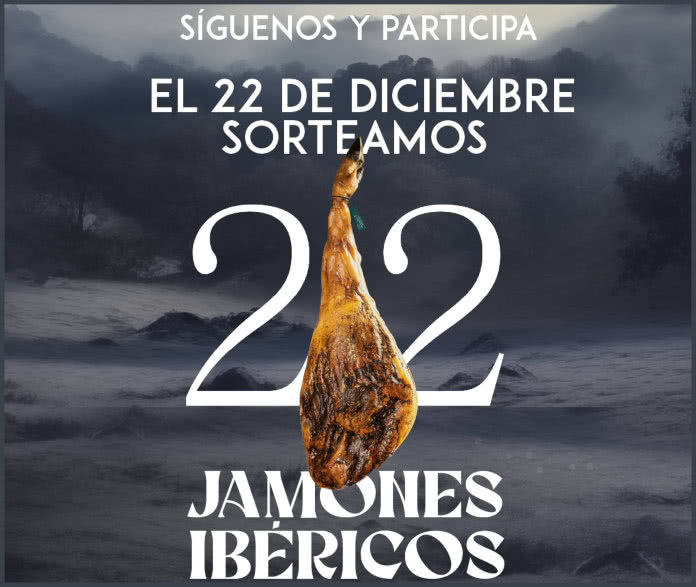 Sorteo Jamones Ibericos 22 Premios