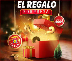 Sorteo Lidl Regalo Sorpresa 400 euros
