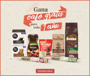 Sorteo Nescafé 12 Meses 10 Lotes