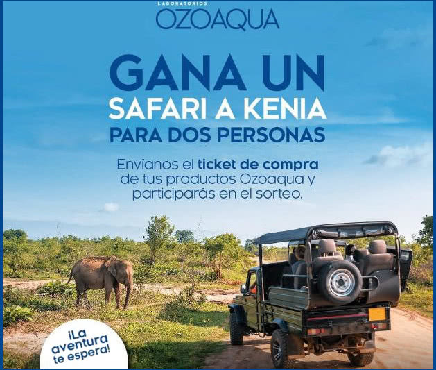 Sorteo Ozoaqua Viaje Kenia