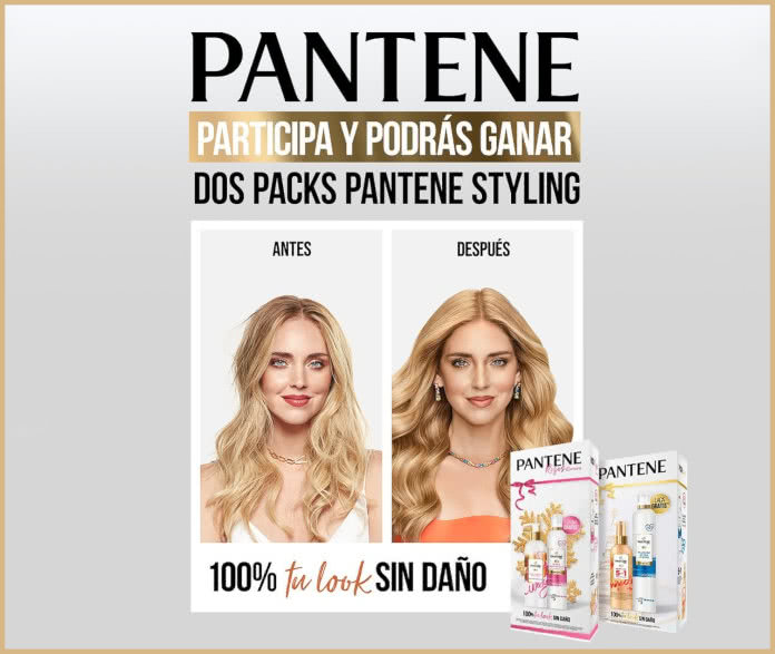 Sorteo Pantene Dos Packs Styling