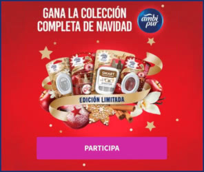 Sorteo Proximaati Ambipur Coleccion Navidad