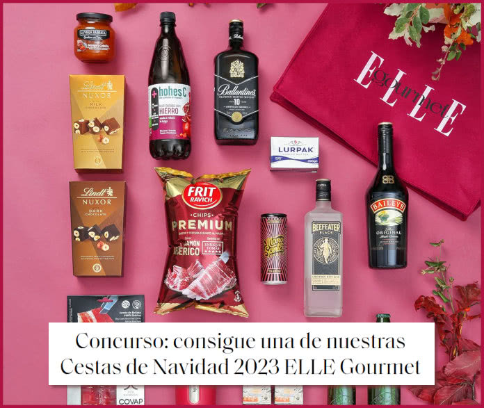 Sorteo Revista Elle Cesta Navidad
