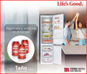 Sorteo San Miguel LG Lote 12 Meses