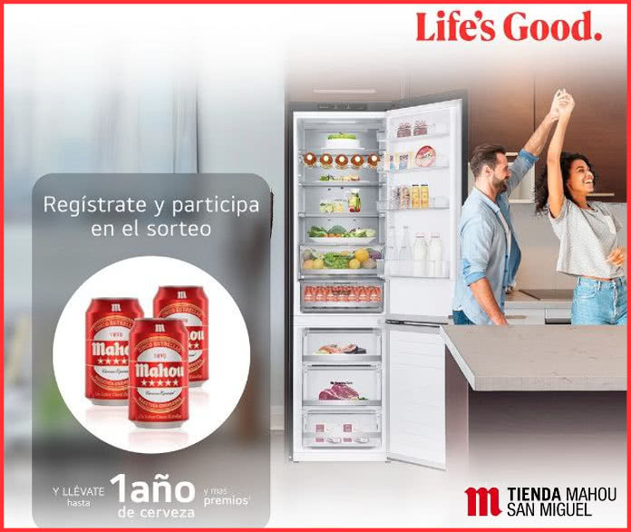 Sorteo San Miguel LG Lote 12 Meses
