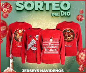 Sorteo Supermercados Dia Jerseys Navidenos