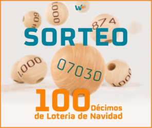 Sorteo Waylet 100 Decimos Loteria