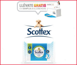 Gratis Samplia Scottex Alcobendas