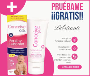 Muestras Gratis Conceive Plus Lubricante