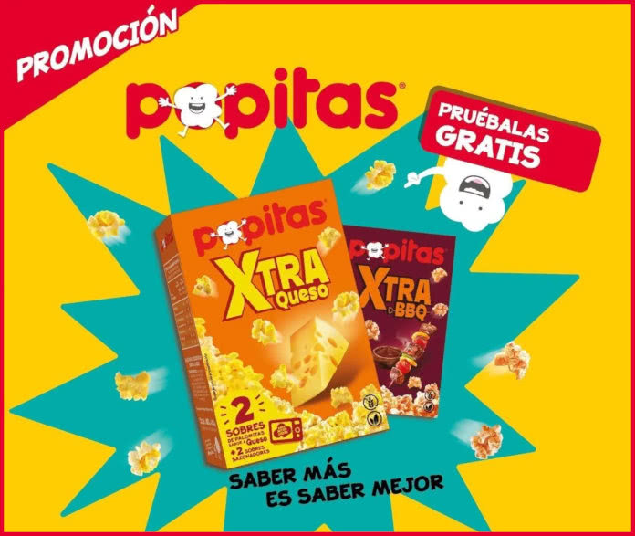 Prueba Gratis Popitas Xtra Queso Bbq