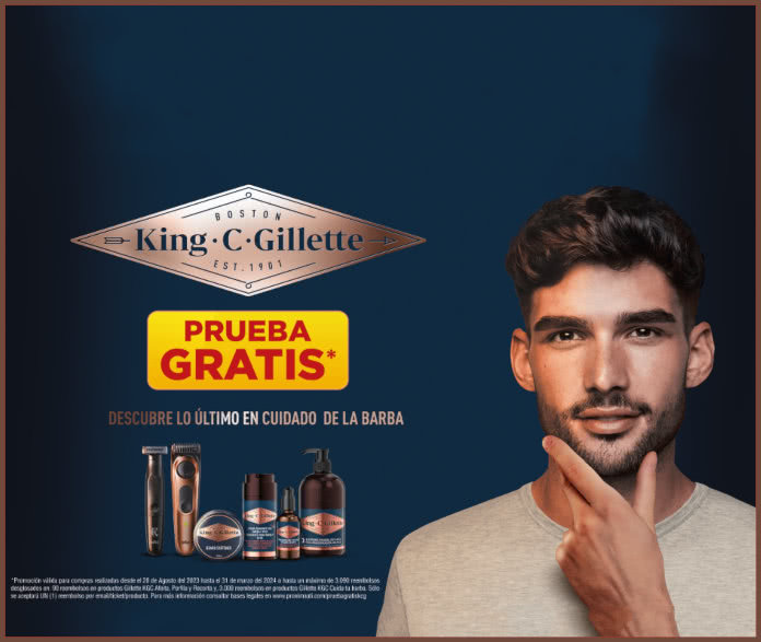 Reembolso King C Gillette Garantia Satisfacción