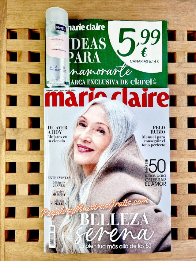 Regalos Revistas Febrero 2024 Marie Claire