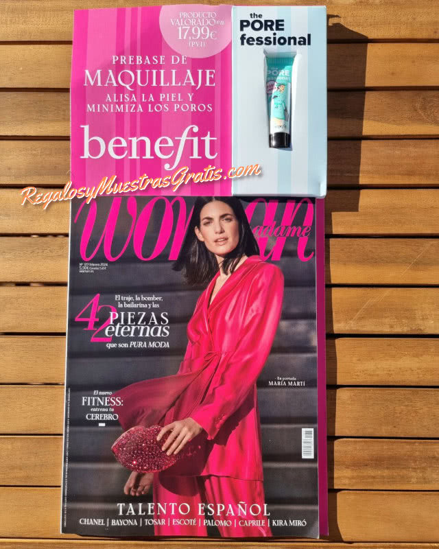 Regalos Revistas Febrero 2024 Woman