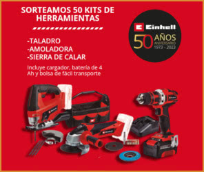 Sorteo Einhell 50 Kits Herramientas