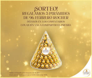 Sorteo Ferrero Rocher 5 Piramides